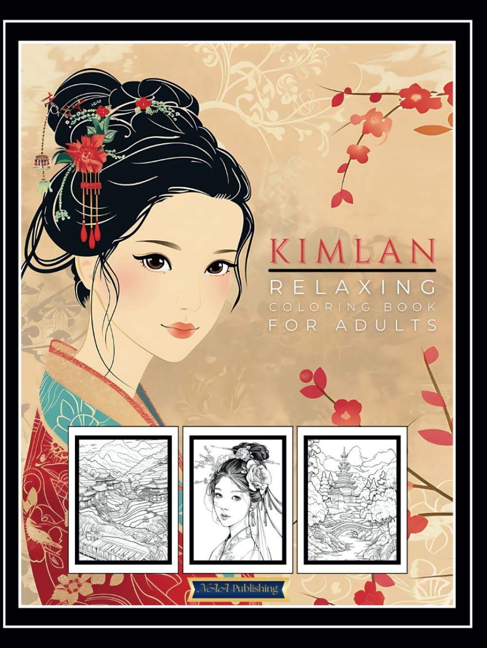 Kimlan: Relaxing Coloring Book For Adults